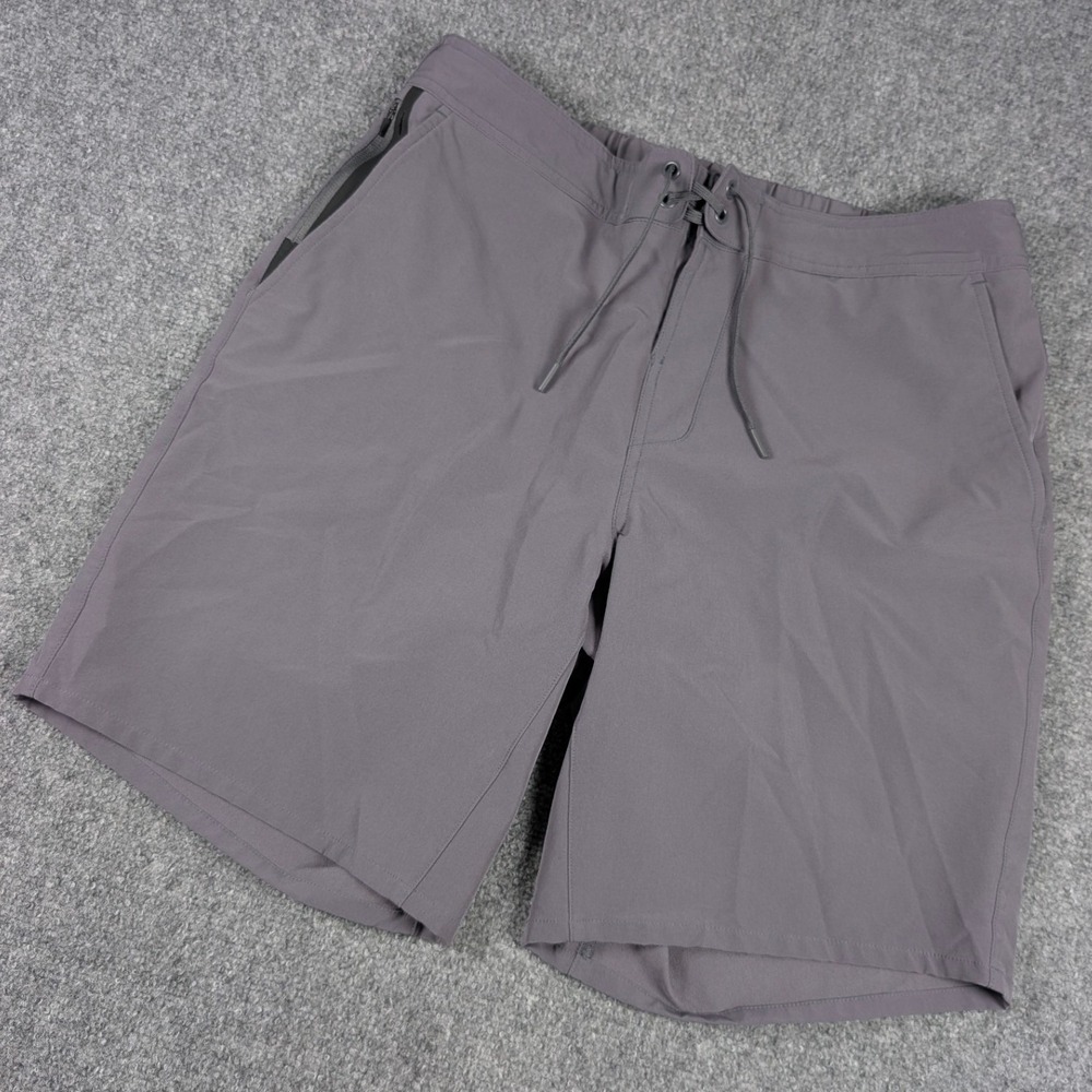 Ten Thousand‎ The Foundation Short Mens Large Grey 9" Inseam Lined TTSH003V6